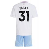 Maglia Calcio Aston Villa Leon Bailey #31 Seconda Divisa Bambino 2024-25 Manica Corta (+ pantaloncini)